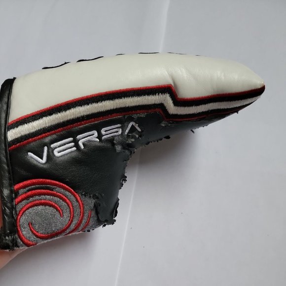 Odyssey Golf Versa Blade Putter Headcover Golf Club Black/White Head Cover - Picture 2 of 9